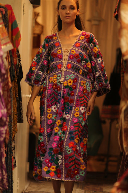 HEAVY EMBROIDERED KAFTAN ANTHARA - MOMO STUDIO BERLIN - Berlin Concept Store - sustainable & ethical fashion
