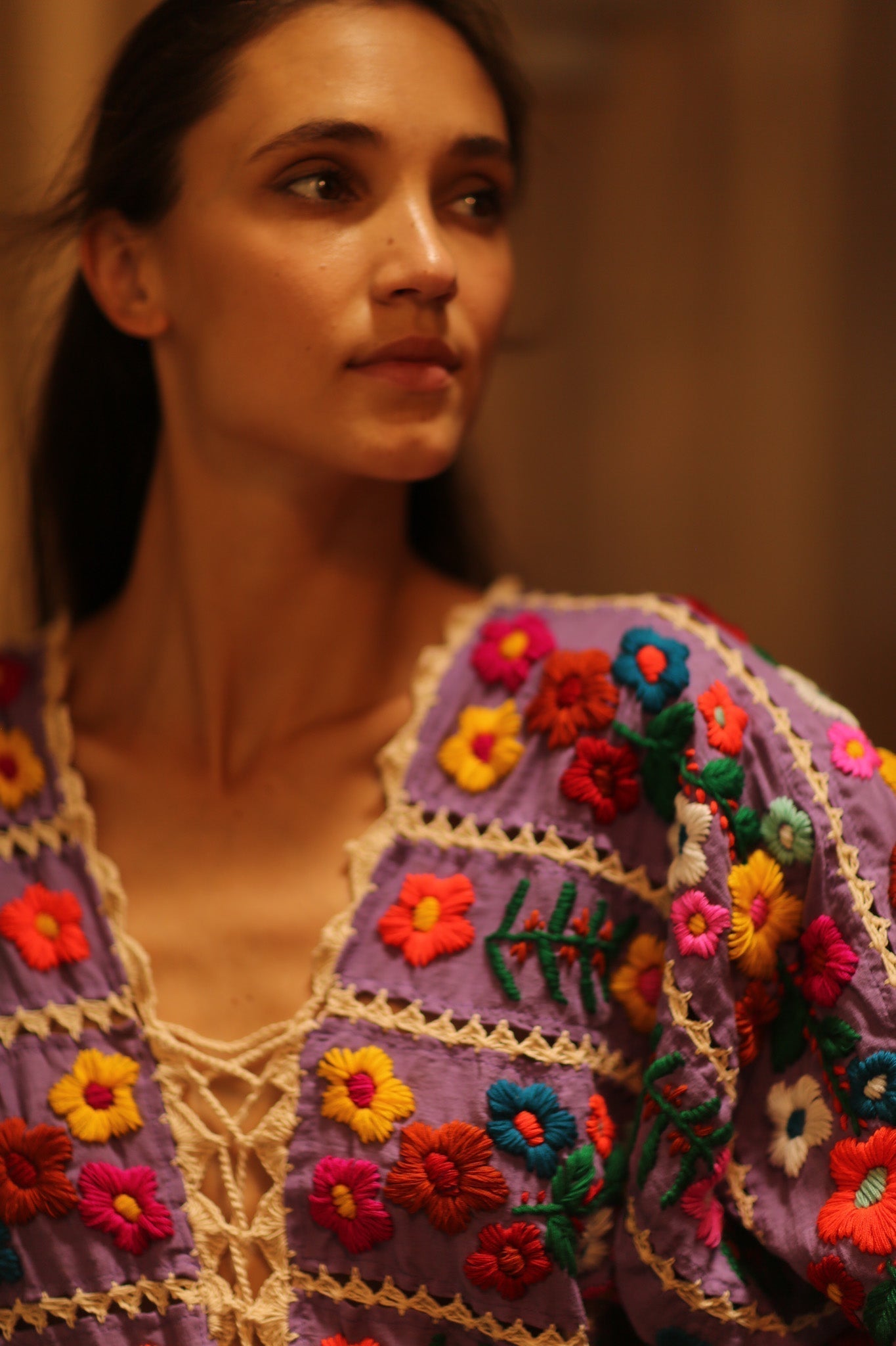 HEAVY EMBROIDERED KAFTAN ANTHARA - MOMO STUDIO BERLIN - Berlin Concept Store - sustainable & ethical fashion