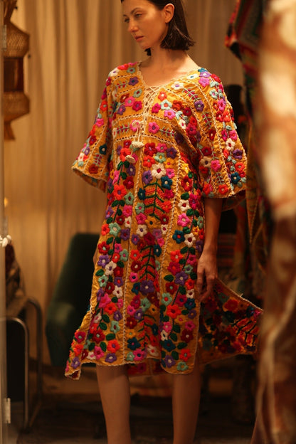 HEAVY EMBROIDERED KAFTAN ANTHARA - MOMO STUDIO BERLIN - Berlin Concept Store - sustainable & ethical fashion