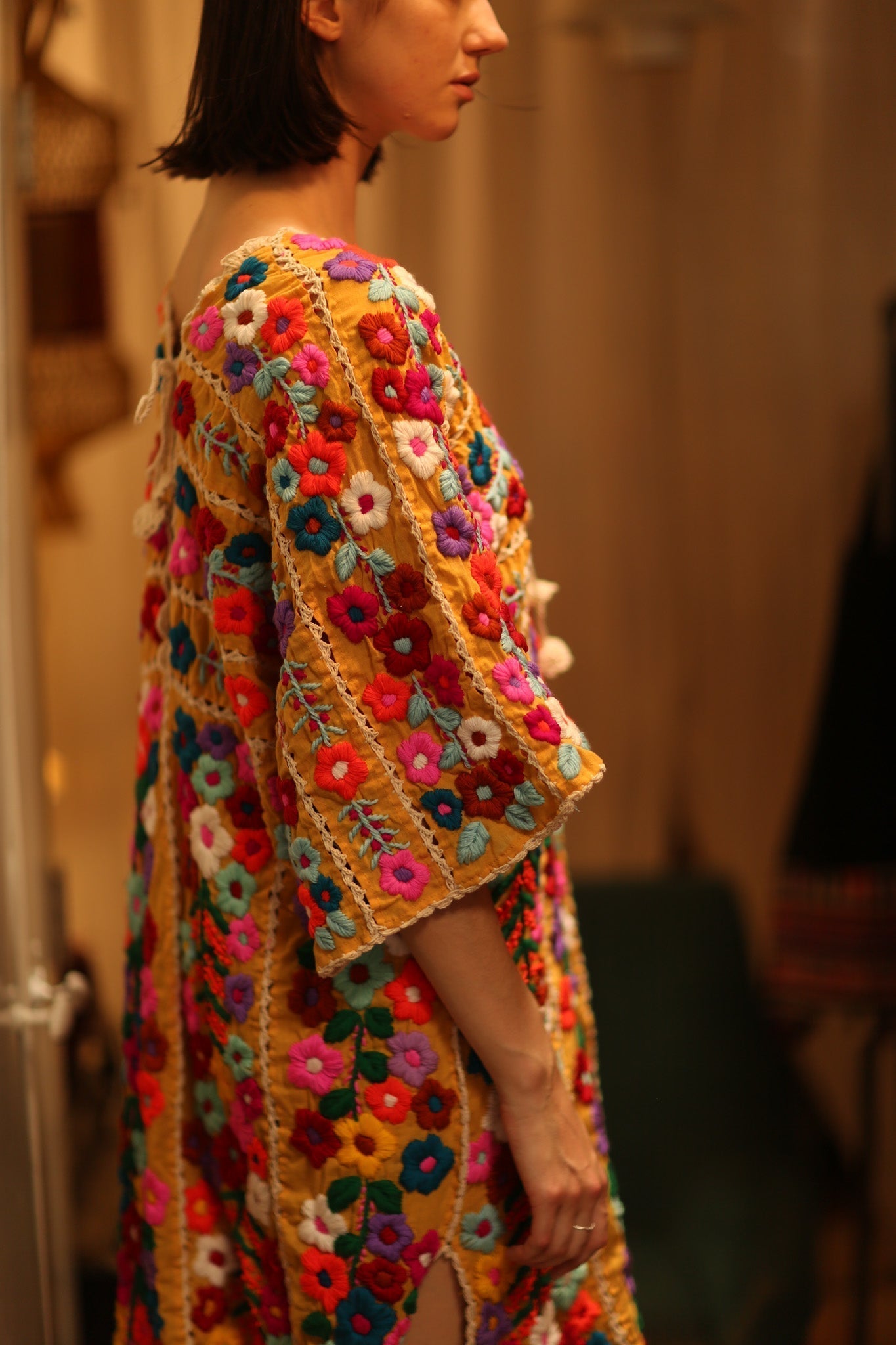 HEAVY EMBROIDERED KAFTAN ANTHARA - MOMO STUDIO BERLIN - Berlin Concept Store - sustainable & ethical fashion
