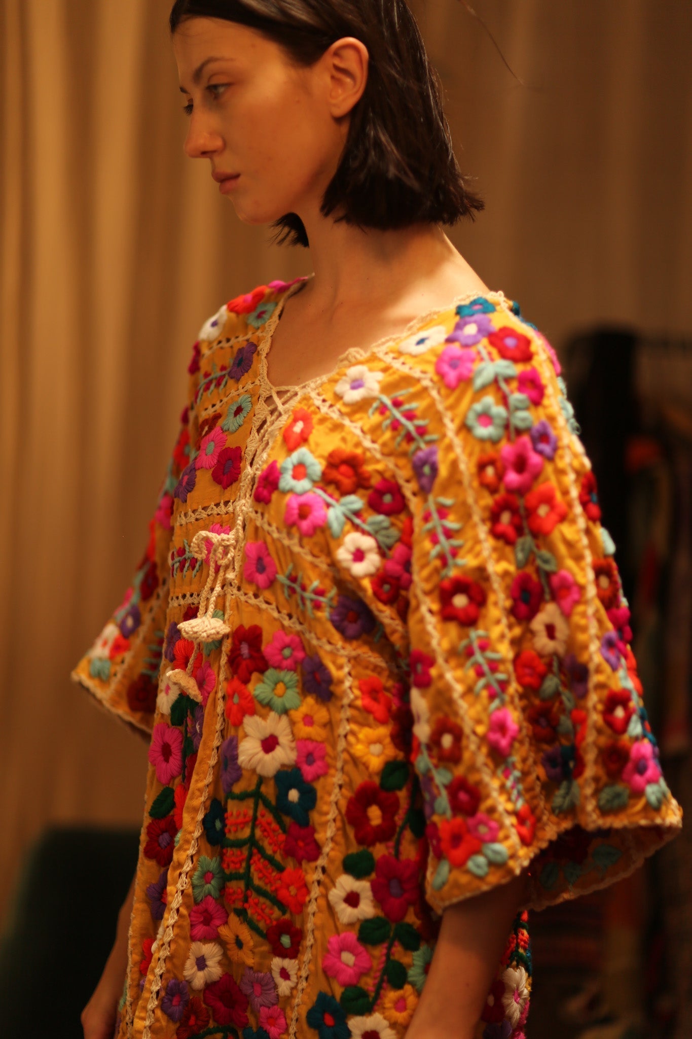 HEAVY EMBROIDERED KAFTAN ANTHARA - MOMO STUDIO BERLIN - Berlin Concept Store - sustainable & ethical fashion