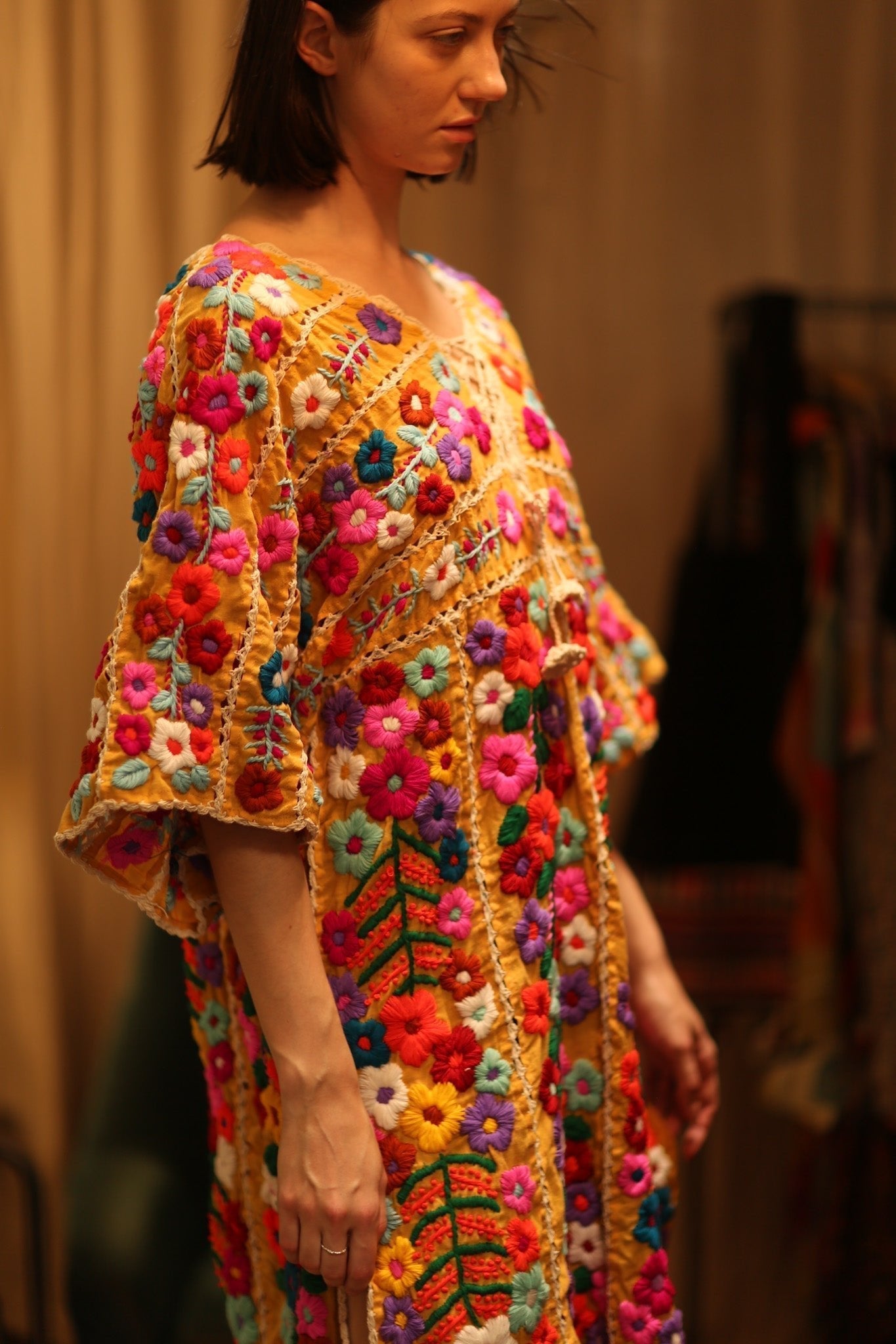 HEAVY EMBROIDERED KAFTAN ANTHARA - MOMO STUDIO BERLIN - Berlin Concept Store - sustainable & ethical fashion