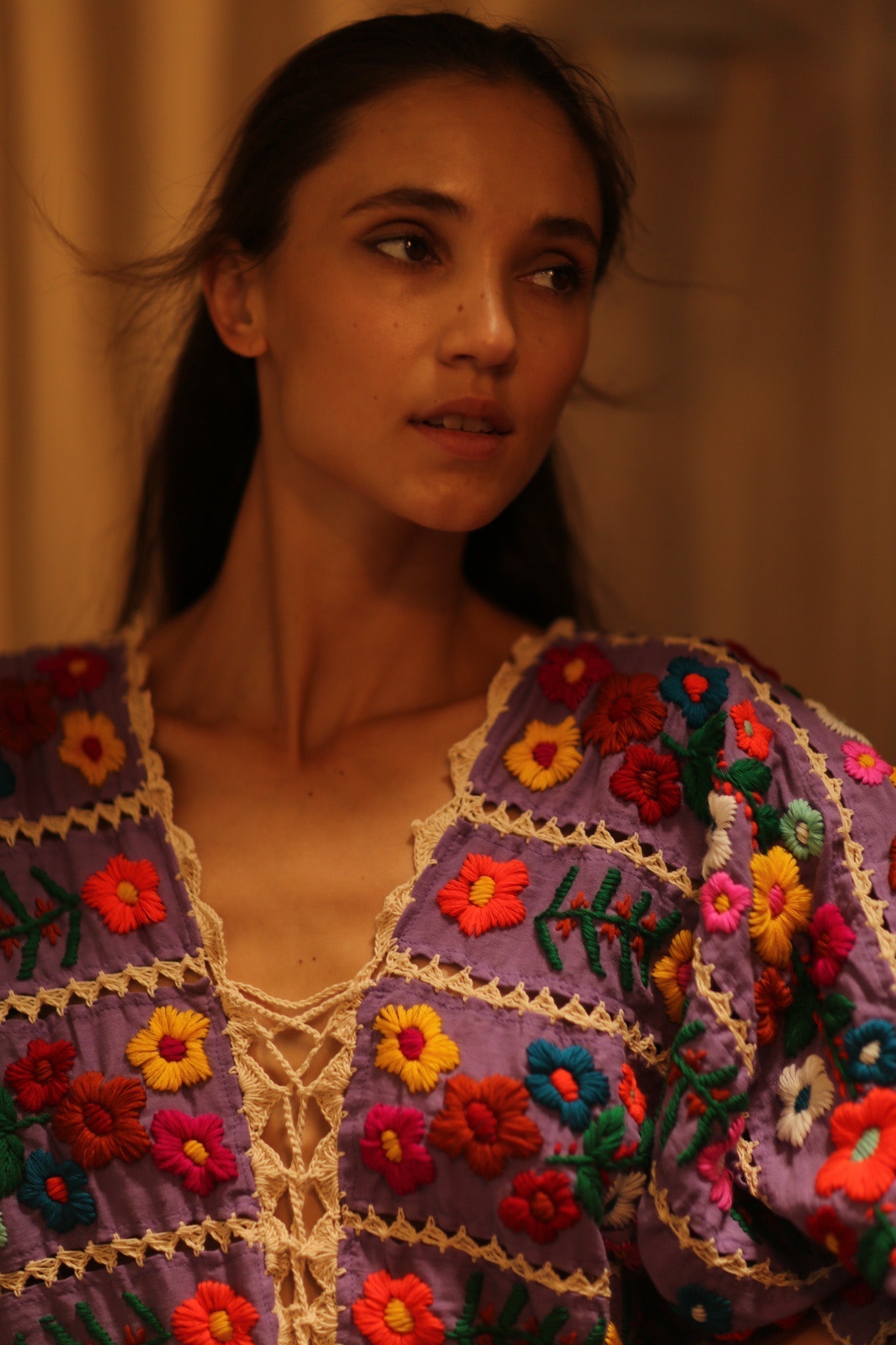 HEAVY EMBROIDERED KAFTAN ANTHARA - MOMO STUDIO BERLIN - Berlin Concept Store - sustainable & ethical fashion