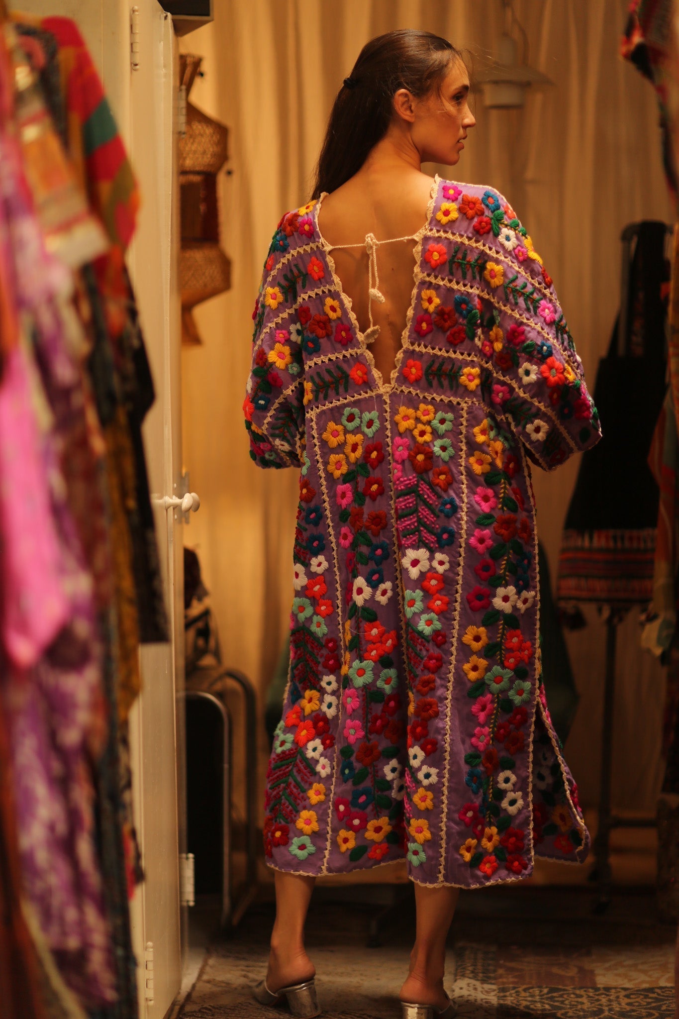HEAVY EMBROIDERED KAFTAN ANTHARA - MOMO STUDIO BERLIN - Berlin Concept Store - sustainable & ethical fashion