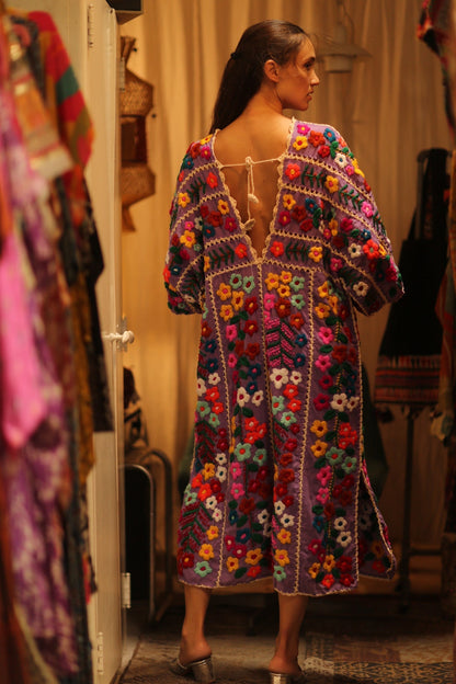 HEAVY EMBROIDERED KAFTAN ANTHARA - MOMO STUDIO BERLIN - Berlin Concept Store - sustainable & ethical fashion