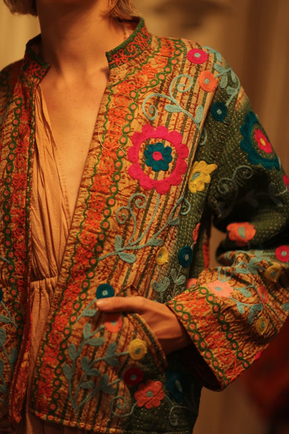 JACKET INGRID YONA EMBROIDERED - MOMO STUDIO BERLIN - Berlin Concept Store - sustainable & ethical fashion