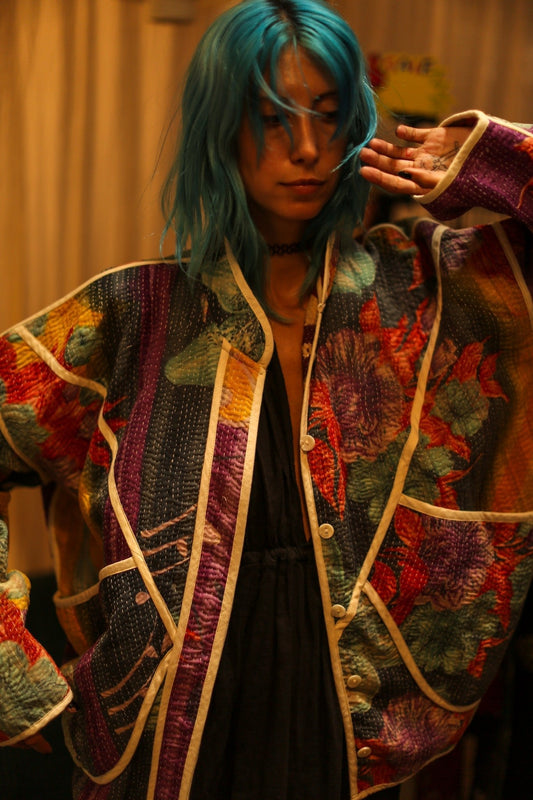 KANTHA ARTISAN JACKET MELEK - MOMO STUDIO BERLIN - Berlin Concept Store - sustainable & ethical fashion