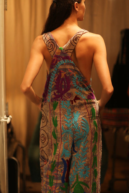 KANTHA EMBROIDERED JUMPSUIT FREYA - MOMO STUDIO BERLIN - Berlin Concept Store - sustainable & ethical fashion