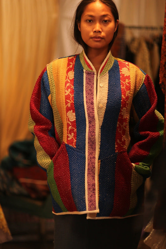 KANTHA JACKET SHEILO - MOMO STUDIO BERLIN - Berlin Concept Store - sustainable & ethical fashion