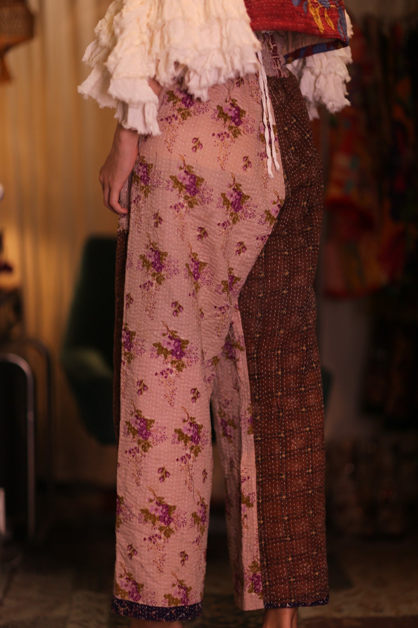 KANTHA TROUSERS LENA GUSTIN - MOMO STUDIO BERLIN - Berlin Concept Store - sustainable & ethical fashion
