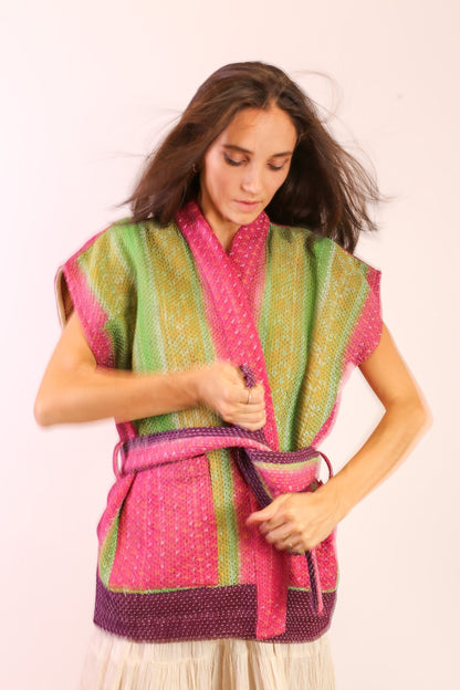 KANTHA VEST KIAI - MOMO STUDIO BERLIN - Berlin Concept Store - sustainable & ethical fashion