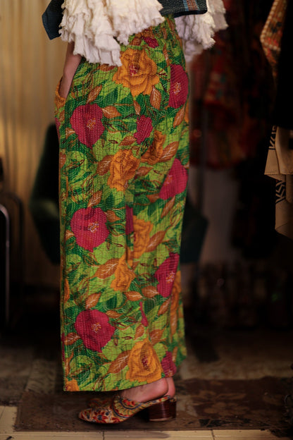 LENA KANTHA TROUSERS SALAD - MOMO STUDIO BERLIN - Berlin Concept Store - sustainable & ethical fashion