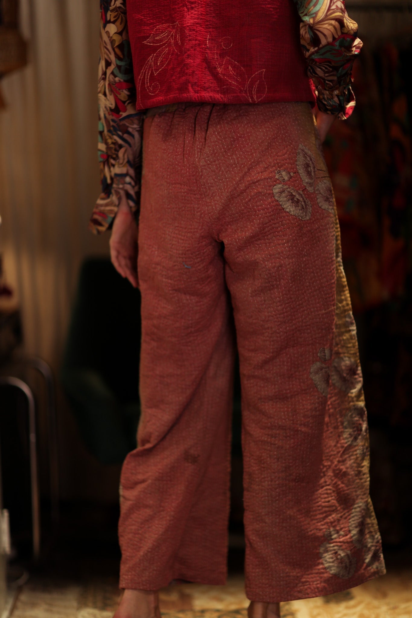 LENA KANTHA TROUSERS STRAWBERRY - MOMO STUDIO BERLIN - Berlin Concept Store - sustainable & ethical fashion