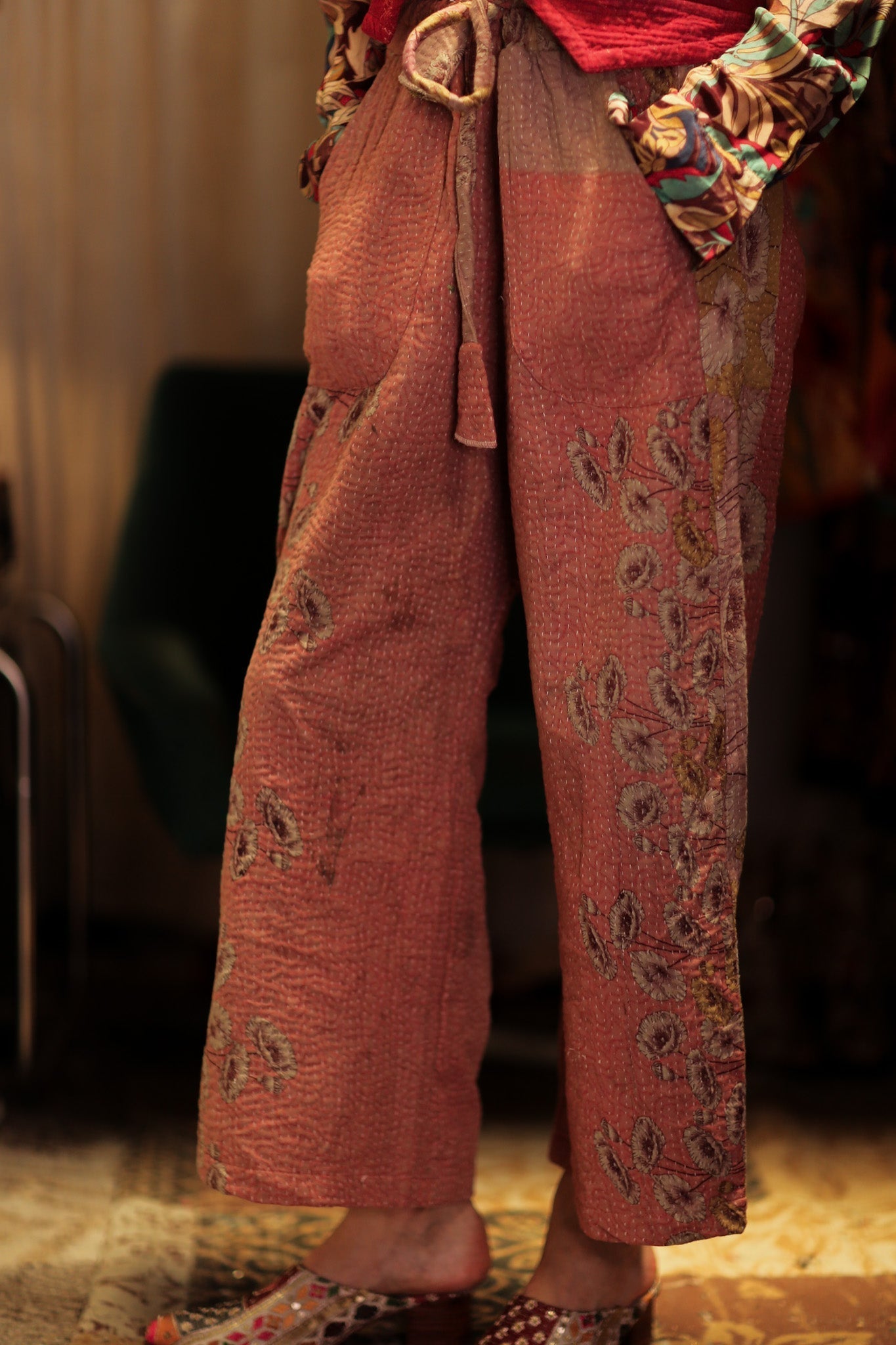 LENA KANTHA TROUSERS STRAWBERRY - MOMO STUDIO BERLIN - Berlin Concept Store - sustainable & ethical fashion