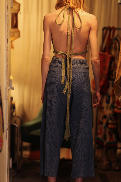 LUKE DENIM FISHERMAN TROUSERS - MOMO STUDIO BERLIN - Berlin Concept Store - sustainable & ethical fashion