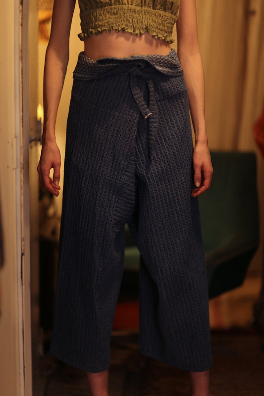 LUKE DENIM FISHERMAN TROUSERS - MOMO STUDIO BERLIN - Berlin Concept Store - sustainable & ethical fashion