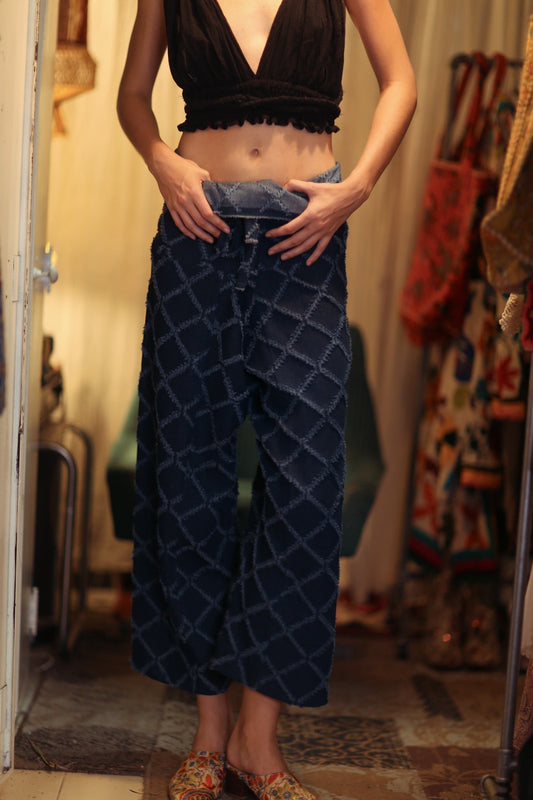 LUKE FISHERMAN TROUSERS FRINGED - MOMO STUDIO BERLIN - Berlin Concept Store - sustainable & ethical fashion