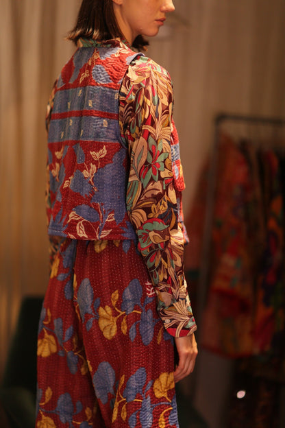 MARLENE KANTHA GILET VEST BERRIES - MOMO STUDIO BERLIN - Berlin Concept Store - sustainable & ethical fashion