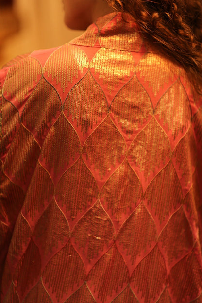 PINK SEQUIN KIMONO ARABELLA - MOMO STUDIO BERLIN - Berlin Concept Store - sustainable & ethical fashion