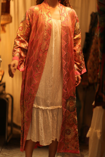PINK SEQUIN KIMONO ARABELLA - MOMO STUDIO BERLIN - Berlin Concept Store - sustainable & ethical fashion