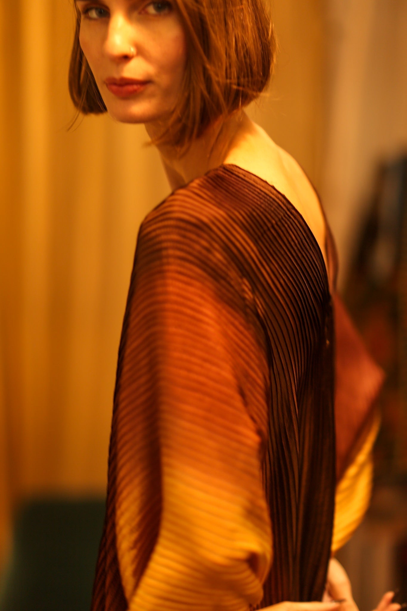 PLEATED SUNSET KAFTAN - MOMO STUDIO BERLIN - Berlin Concept Store - sustainable & ethical fashion