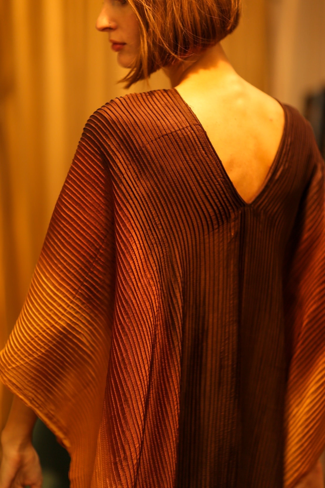 PLEATED SUNSET KAFTAN - MOMO STUDIO BERLIN - Berlin Concept Store - sustainable & ethical fashion
