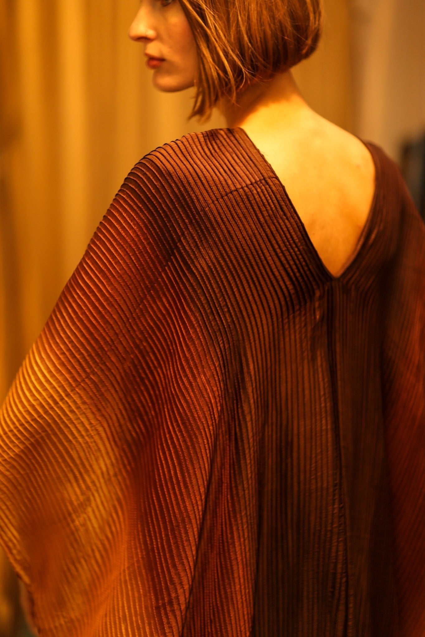 PLEATED SUNSET KAFTAN - MOMO STUDIO BERLIN - Berlin Concept Store - sustainable & ethical fashion