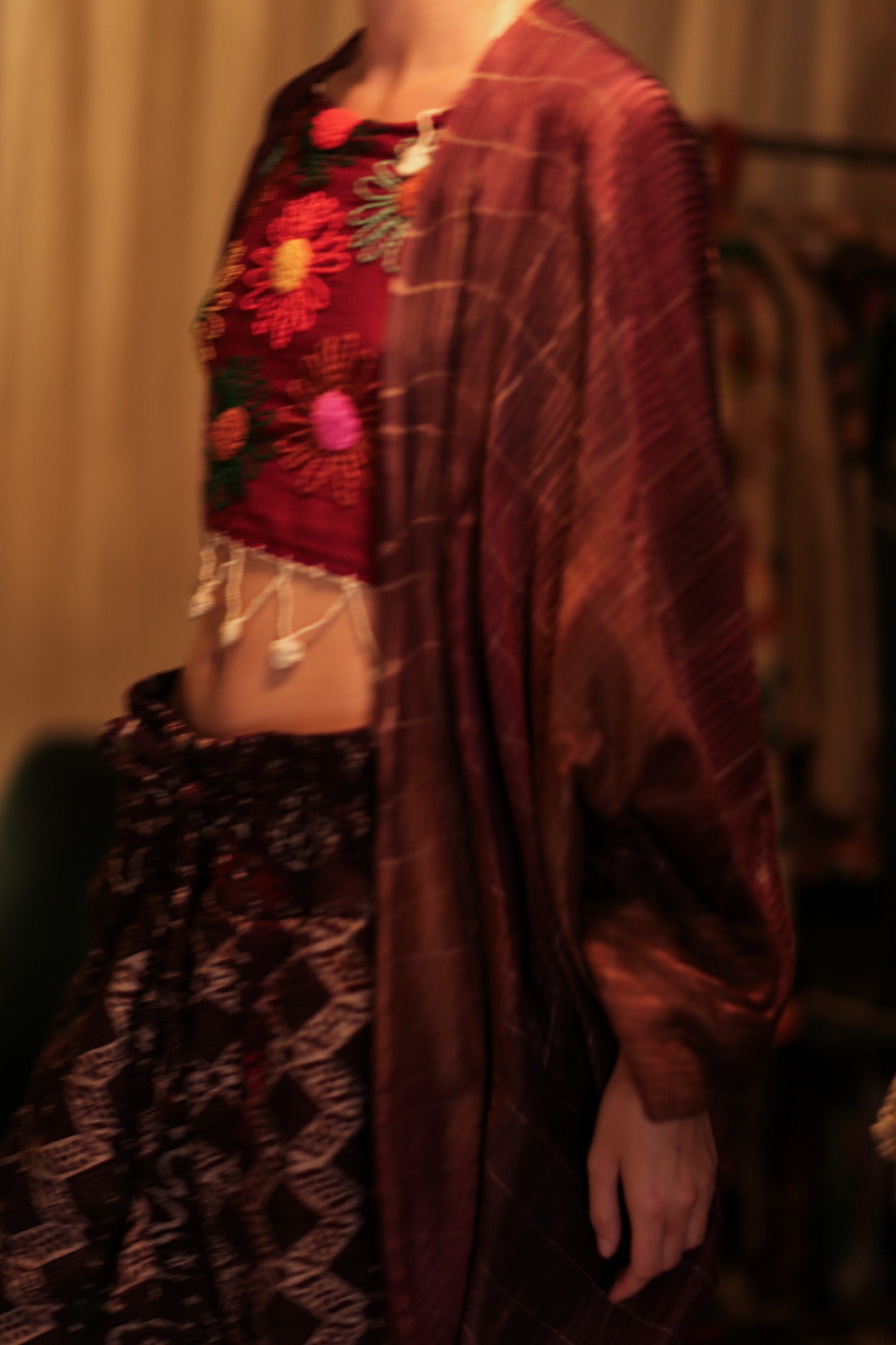 PLEATED THAI SILK KIMONO - MOMO STUDIO BERLIN - Berlin Concept Store - sustainable & ethical fashion