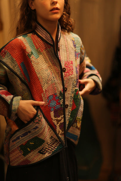 RIKU KANTHA BOMBER JACKET - MOMO STUDIO BERLIN - Berlin Concept Store - sustainable & ethical fashion