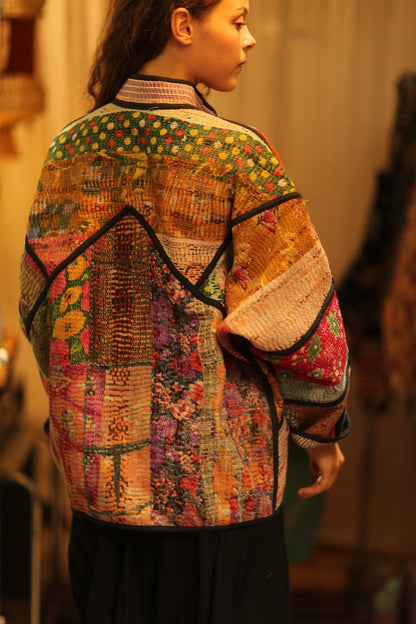 RIKU KANTHA BOMBER JACKET - MOMO STUDIO BERLIN - Berlin Concept Store - sustainable & ethical fashion