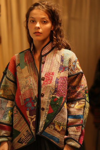 RIKU KANTHA BOMBER JACKET - MOMO STUDIO BERLIN - Berlin Concept Store - sustainable & ethical fashion