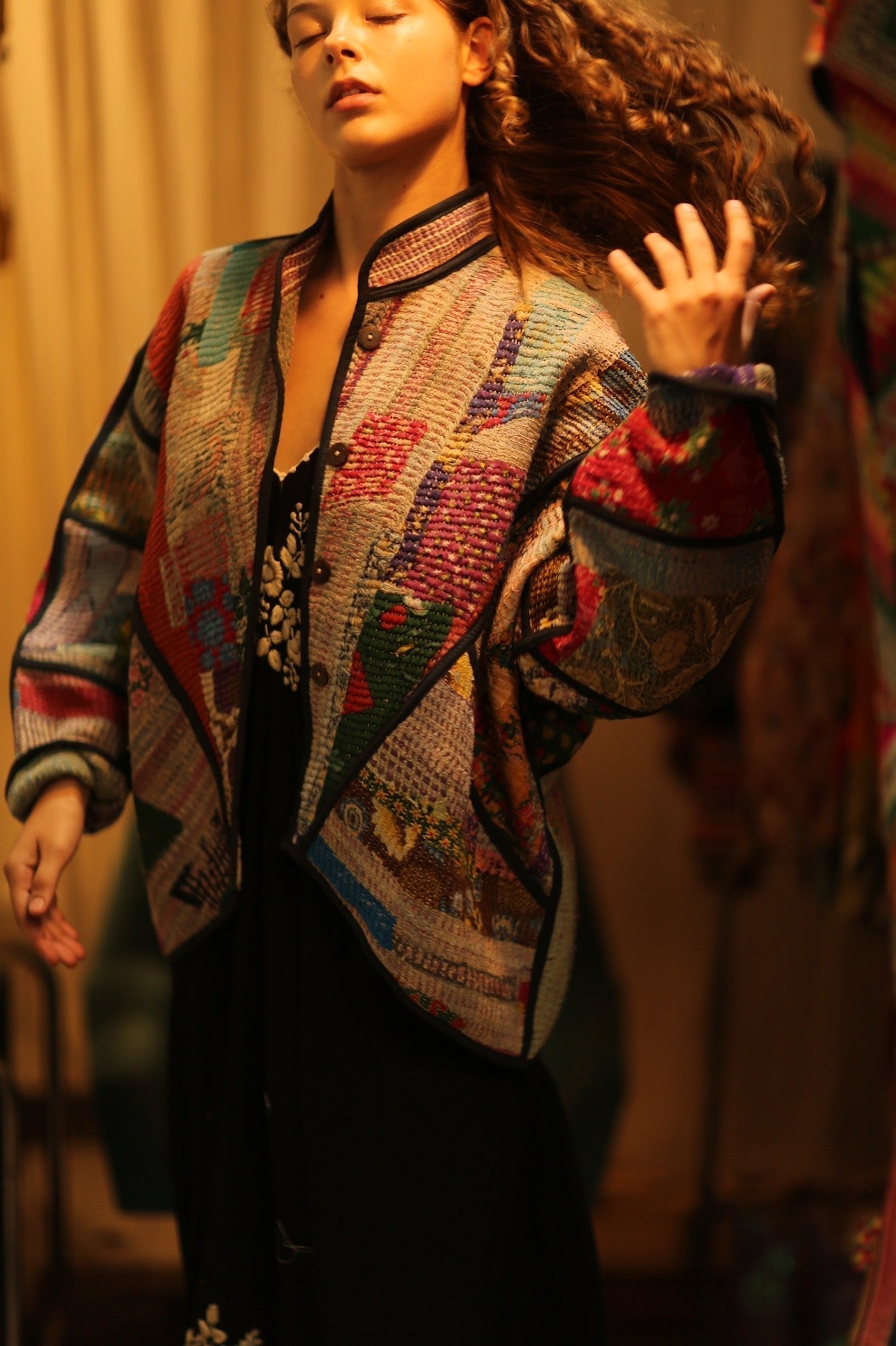 RIKU KANTHA BOMBER JACKET - MOMO STUDIO BERLIN - Berlin Concept Store - sustainable & ethical fashion