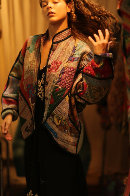 RIKU KANTHA BOMBER JACKET - MOMO STUDIO BERLIN - Berlin Concept Store - sustainable & ethical fashion