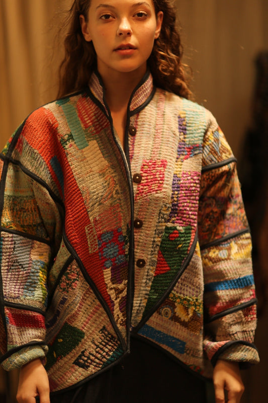 RIKU KANTHA BOMBER JACKET - MOMO STUDIO BERLIN - Berlin Concept Store - sustainable & ethical fashion