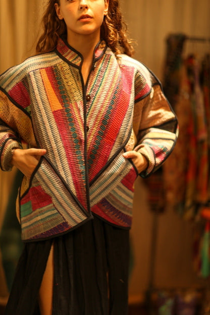 ROBBIE KANTHA BOMBER JACKET - MOMO STUDIO BERLIN - Berlin Concept Store - sustainable & ethical fashion