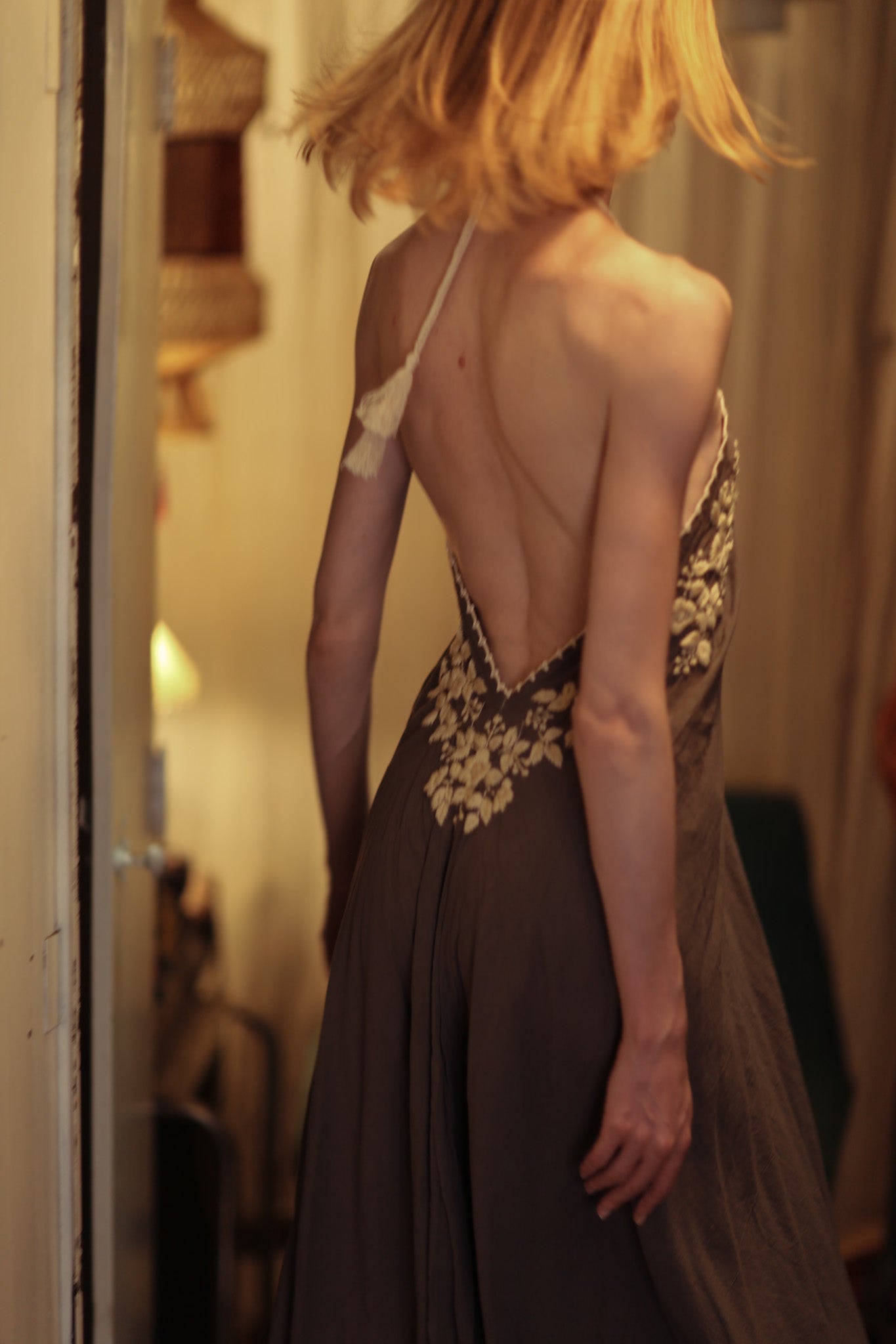 ROSE EMBROIDERED COTTON DRESS - MOMO STUDIO BERLIN - Berlin Concept Store - sustainable & ethical fashion