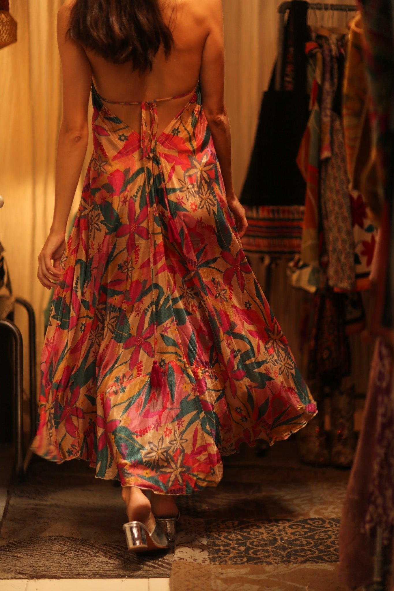 SILK DRESS HANNAH PHAYAM EDIT - MOMO STUDIO BERLIN - Berlin Concept Store - sustainable & ethical fashion