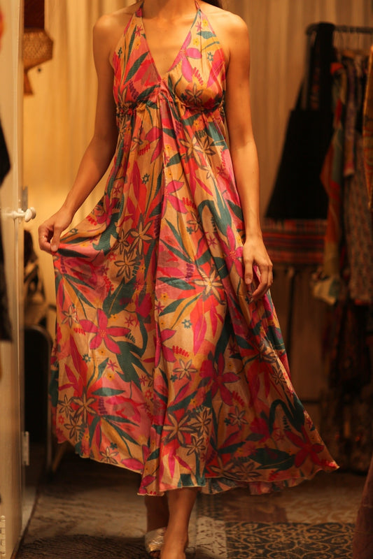 SILK DRESS HANNAH PHAYAM EDIT - MOMO STUDIO BERLIN - Berlin Concept Store - sustainable & ethical fashion