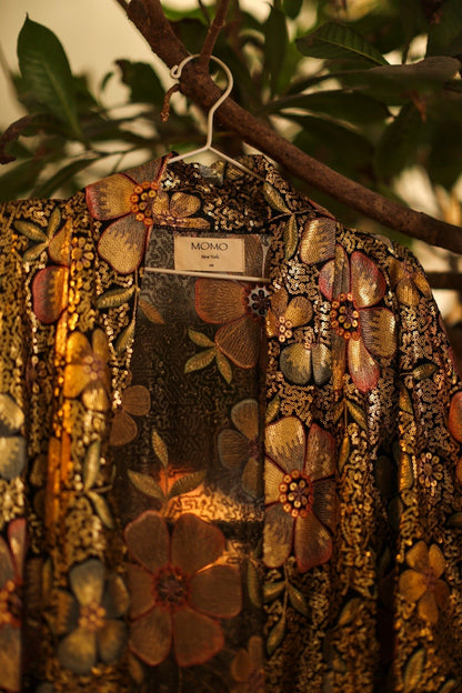 SILK EMBROIDERED KIMONO LONINA - MOMO STUDIO BERLIN - Berlin Concept Store - sustainable & ethical fashion