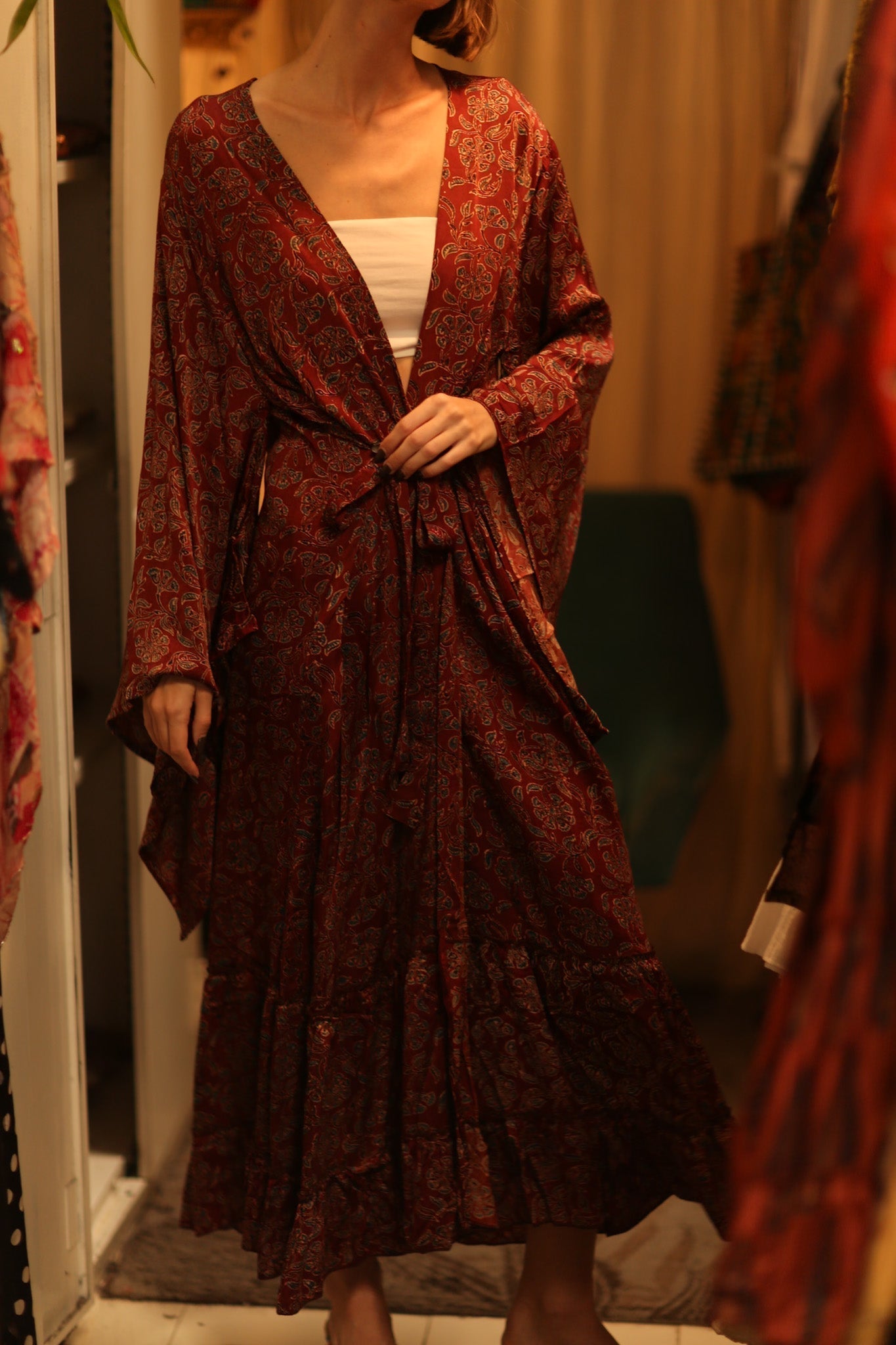 SILK KIMONO PINA TAYLER - MOMO STUDIO BERLIN - Berlin Concept Store - sustainable & ethical fashion