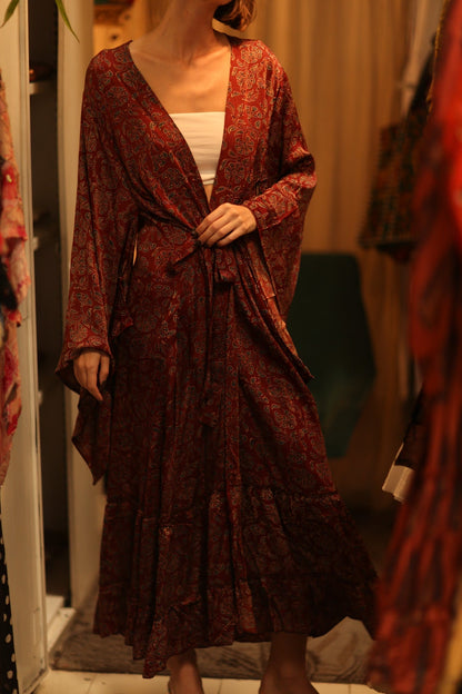 SILK KIMONO PINA TAYLER - MOMO STUDIO BERLIN - Berlin Concept Store - sustainable & ethical fashion