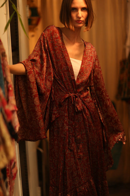 SILK KIMONO PINA TAYLER - MOMO STUDIO BERLIN - Berlin Concept Store - sustainable & ethical fashion
