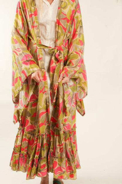 SILK XL KIMONO REEMA - MOMO STUDIO BERLIN - Berlin Concept Store - sustainable & ethical fashion
