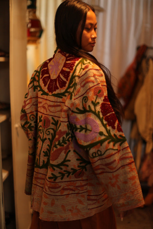 SUZANI EMBROIDERED KIMONO JAYKE - MOMO STUDIO BERLIN - Berlin Concept Store - sustainable & ethical fashion