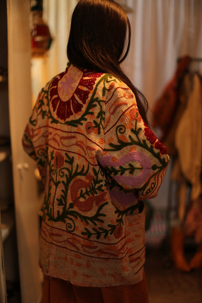 SUZANI EMBROIDERED KIMONO JAYKE - MOMO STUDIO BERLIN - Berlin Concept Store - sustainable & ethical fashion
