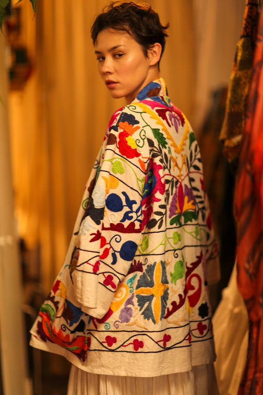 SUZANI KIMONO JACKET MONTY - MOMO STUDIO BERLIN - Berlin Concept Store - sustainable & ethical fashion