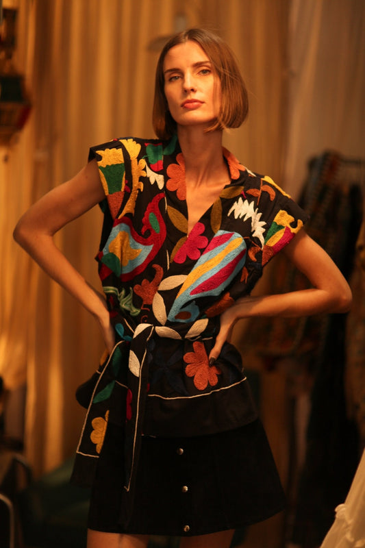 SUZANI VEST SUZANNE - MOMO STUDIO BERLIN - Berlin Concept Store - sustainable & ethical fashion