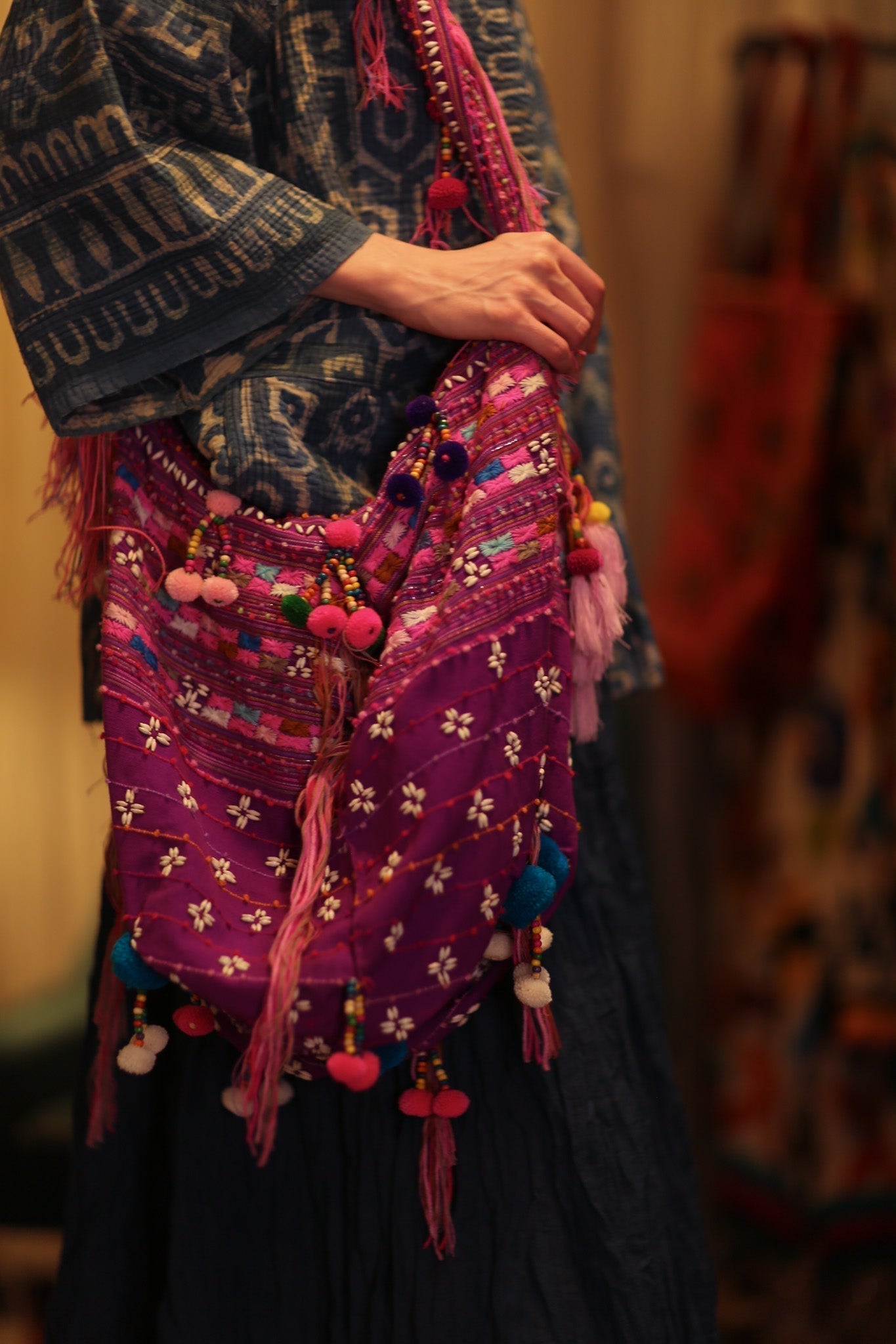 XENIA EMBROIDERED BAG - MOMO STUDIO BERLIN - Berlin Concept Store - sustainable & ethical fashion