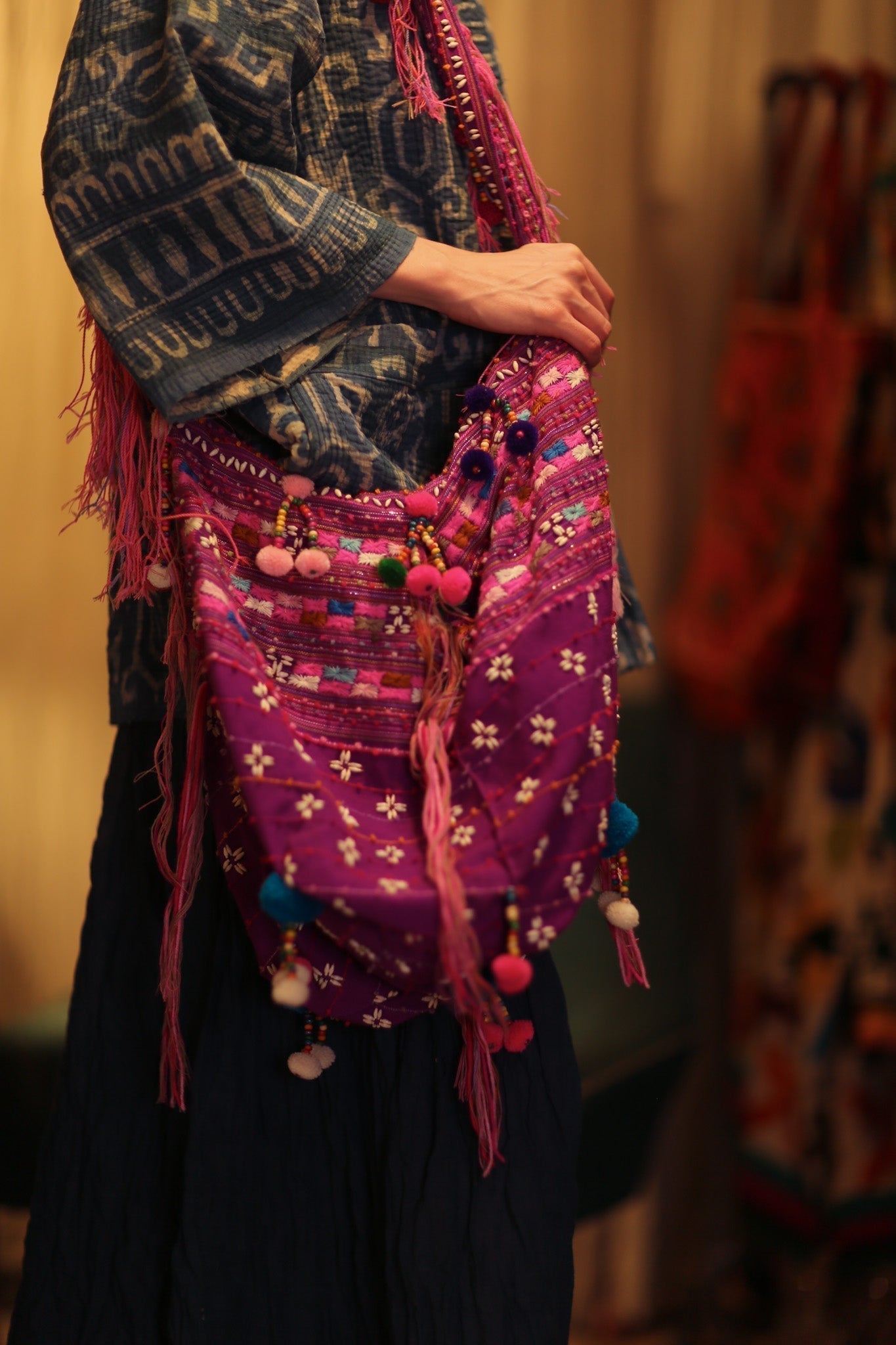 XENIA EMBROIDERED BAG - MOMO STUDIO BERLIN - Berlin Concept Store - sustainable & ethical fashion