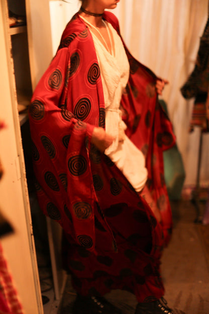 XXL WING SILK KIMONO - MOMO STUDIO BERLIN - Berlin Concept Store - sustainable & ethical fashion